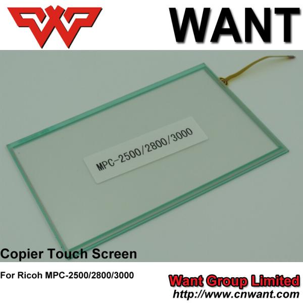 Ricoh MPC2500 MPC2800 MPC3000 MPC3500 Copier Touch Panel Touch Screen