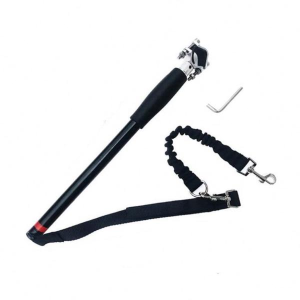 Stainless Steel Dog Leashes For Bicycle Free Hands Bike Leash for Outdoor Exercise