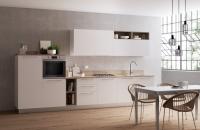 Armoire de cuisine à la carte EB moderne sur mesure Système de cuisine blanche