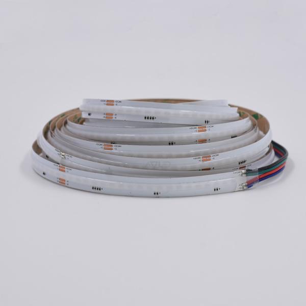 5m RGB COB LED Strip Light Flexible Seamless Color Blending and Saturation