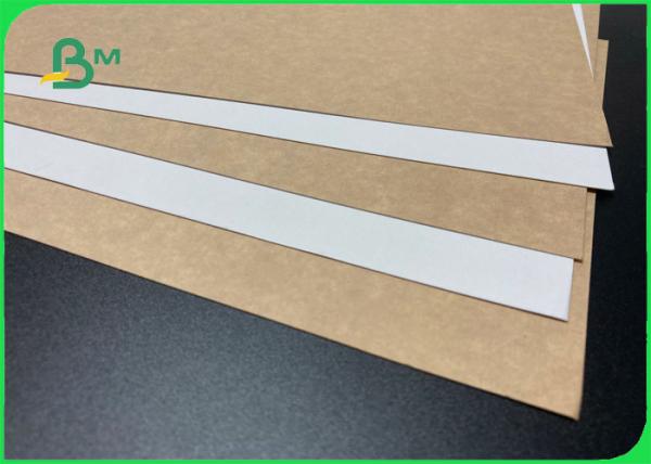 Food Grade & Greaseproof PE Coated Kraft Paper For Pakaging Fast Food 300g 325g