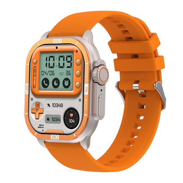 Hk96 Smart Watch Programme de haute performance Dock Bluetooth Appels rappels rappels SMS Informations sur l'application