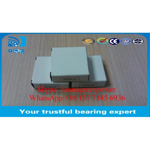 Les roulements en céramique ouverte résistant à haute température 6006 à faible frottement 30x55x13 mm