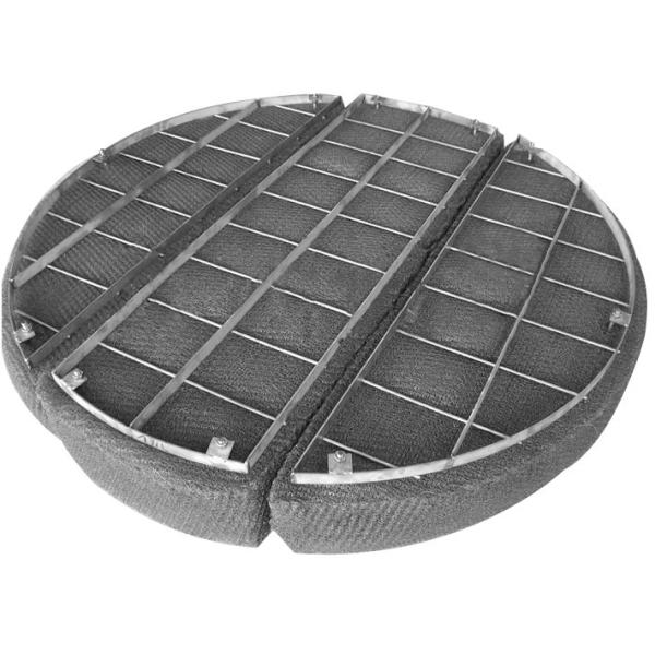 Oem Wire Mesh Demister Pad Сепарация жидких газов Фармацевтическое производство