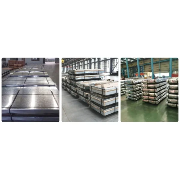 Galvanized Checkered Plate ASTM A653/A653m Galvanised Steel Plate Dx51d Z275 Z350 Zm450 G550 Aluzinc Az150