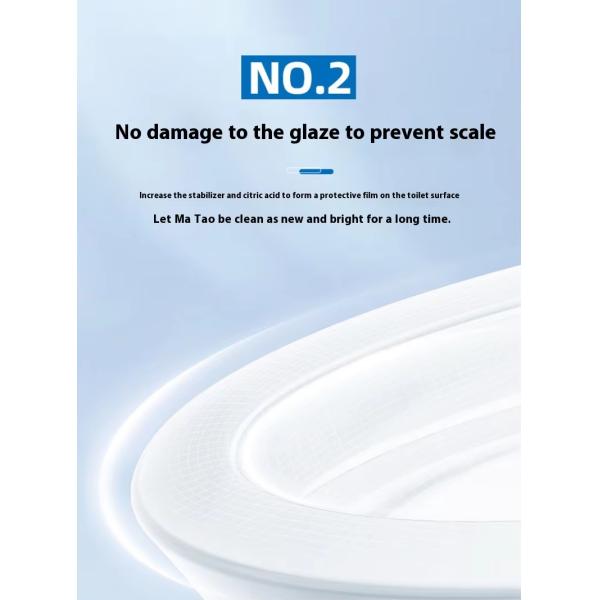 Nettoyeur de salle de bain pour ménage solide, déodorant, comprimés de toilettes effervescents