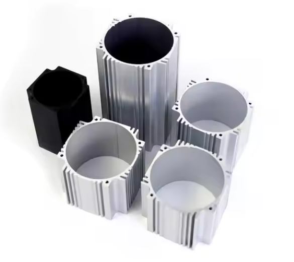 Пневматические цилиндры для круглых алюминиевых профилей с ЧПУ