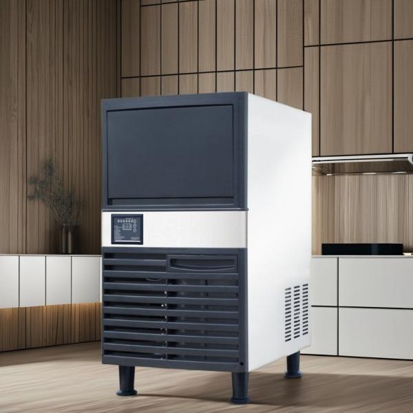 Commercial Single-Temperature Digital Control Ice Machine Bar Use Fan Cooling Refrigeration Equipment