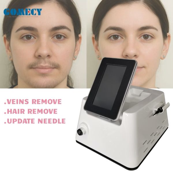 Professional Galvanic Electrolysis Hair Removal Machine with Insulated Precision Needles