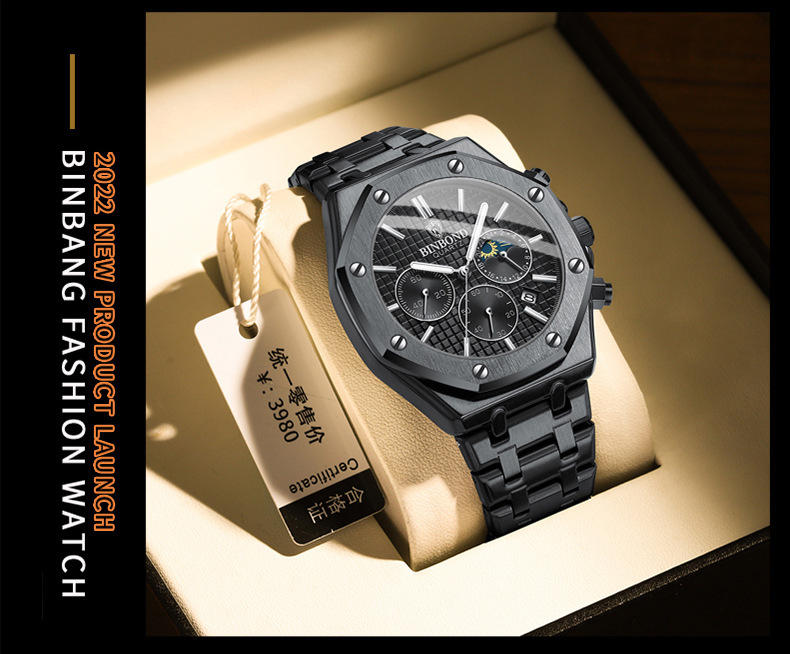 Stylish Traditional Corporate Timepiece Incorporating Sleek Silver Finish and Easy to Read Markers Enhancing Office Attire