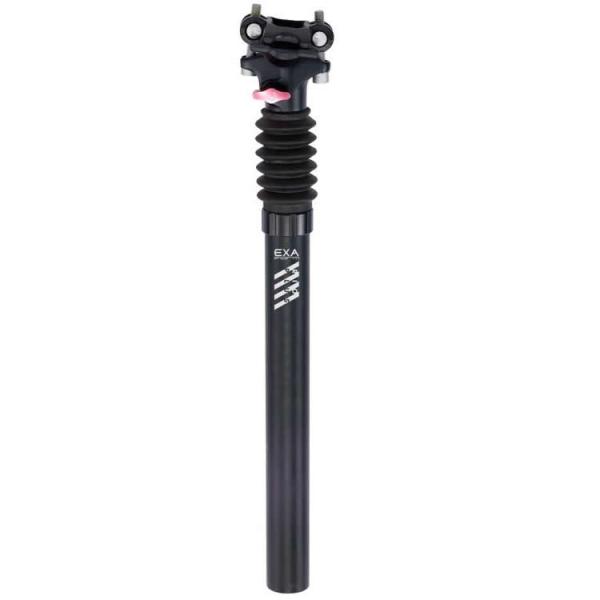 Kindshock Bicicleta Suspensão Assento Post Preload Tooless Diâmetro ajustável 26.8/27.2mm comprimento 350mm para estrada / Mtb Bike