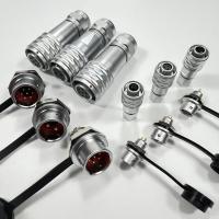Weipu SF6 SF10 SF12 Pulsador rápido más rápido Pulsador de extremo de cable Conectores circulares