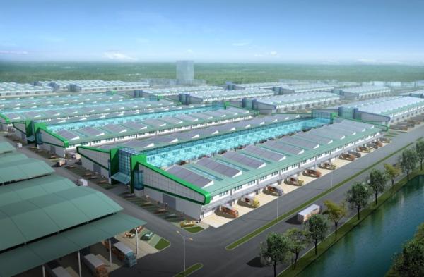 De aço agrícola - construções quadro, vertente da construção de aço da seção de C