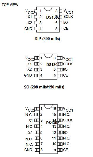 DS1302Z IC Trickle-Charge Timekeeping Chip China Supplier New & Original Electronic Components