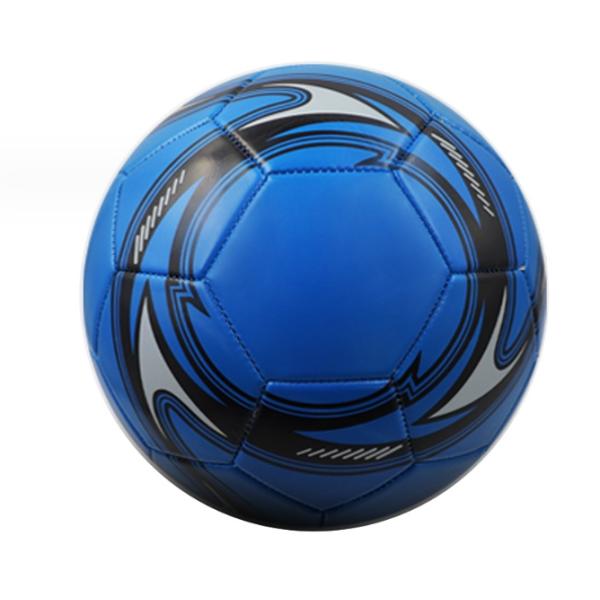 Custom Logo PVC Machine Sewn Training Soccer Ball Size 5 Official Football with Design