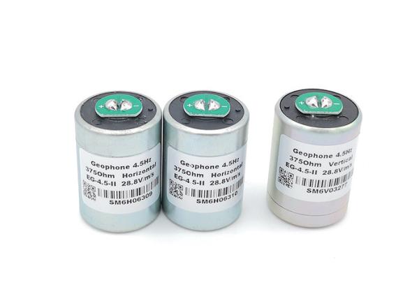 SM6 Geophone 4.5Hz Horizontal, 4.5 Hz geophone Sensor, Sensitivity 28.8 V/m/s