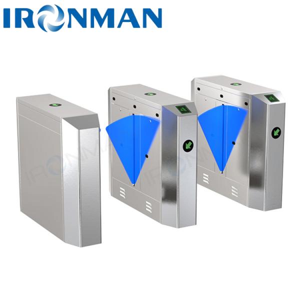304 material de acero inoxidable girasol de barrera automática con puerta de sistema personalizada y reconocimiento de tarjetas de identificación