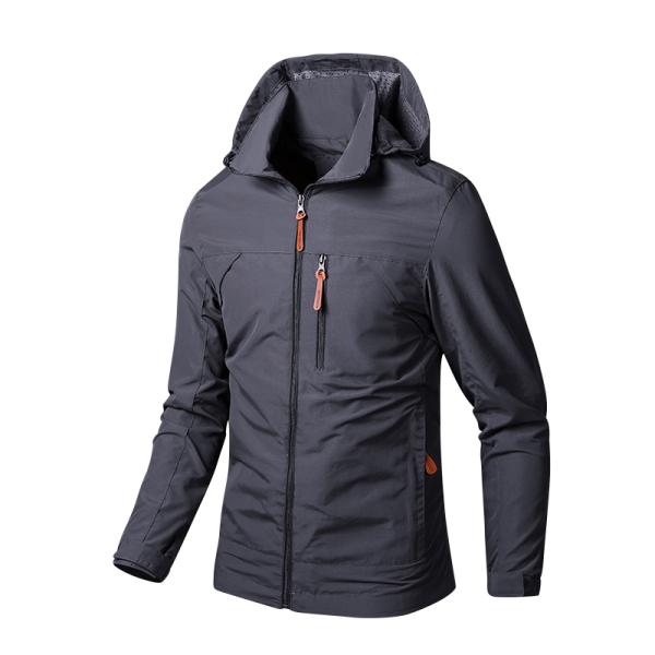 Фабрика OEM Производитель Пользовательский Логотип Дышащая Водонепроницаемая Куртка Мужская Весенне-Осенняя Спортивная Куртка На Открытом Воздухе