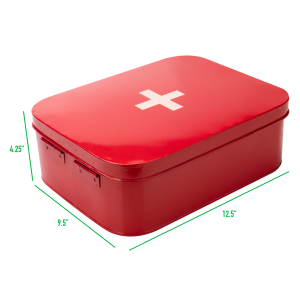 First Aid Kit Storage Containers Medicine Box Organizer, Cabinet, Medicine Supplies Bin, Emergency Tool Set
