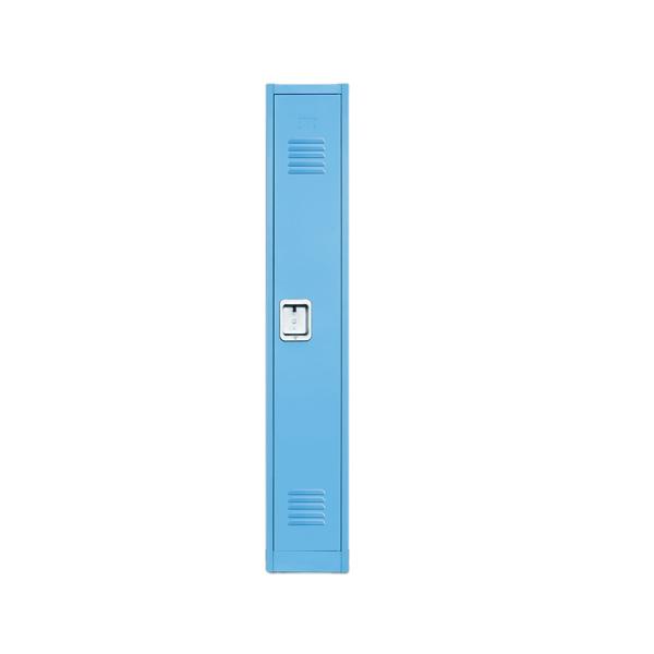 3 Wide Steel Sport Gym Metal Hotel Military Storage Locker For Clothes