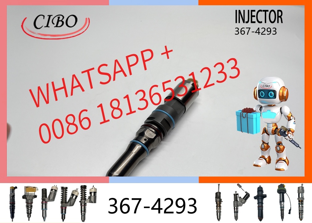 original 367-4293 Diesel Fuel Injector for C9 C9.3 Engine 336E 336EL Excavator Fuel Injector Replacement for OEM 3674293 20R-5036 456-3493 20R-1318 Injector original new injector