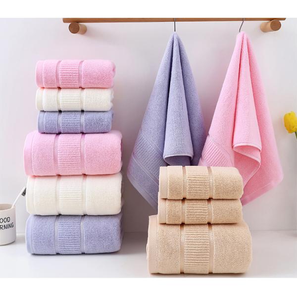 Ensemble de serviettes de bain personnalisables 5 étoiles en coton hypoallergénique