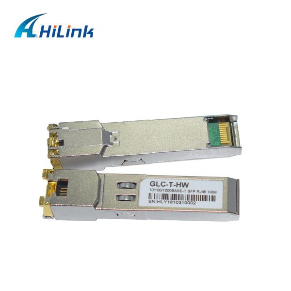 Module d'émetteur-récepteur de GLC-T 10/100/1000BASE-T 3.3V RJ-45 SFP