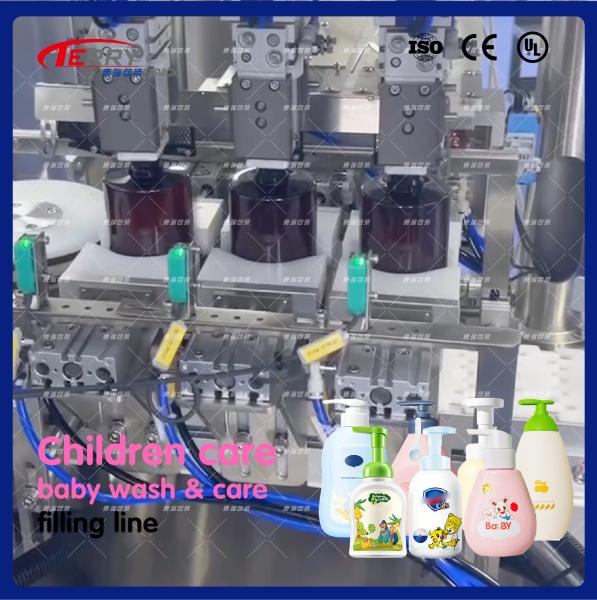 Soap Bottle Dishwashing Liquid Filling Machine 300ml-3000L