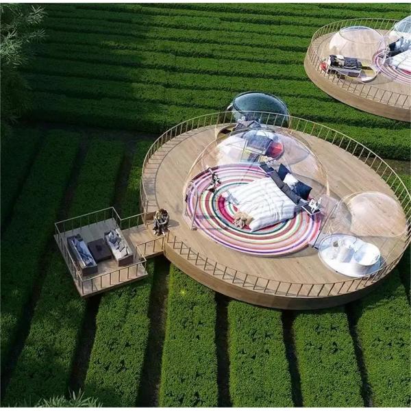 Гостиница Наружная вечеринка Дети Надувный пузырь Дом Палатка Lodge Для вечеринки