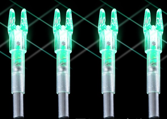 Red/Green/Muti/Blue/Yellow/Orange/Pink Color .165/.166/.204/.245(4mm/5mm/6mm/7.62mm) Arrow .Bolts Lighted Nocks