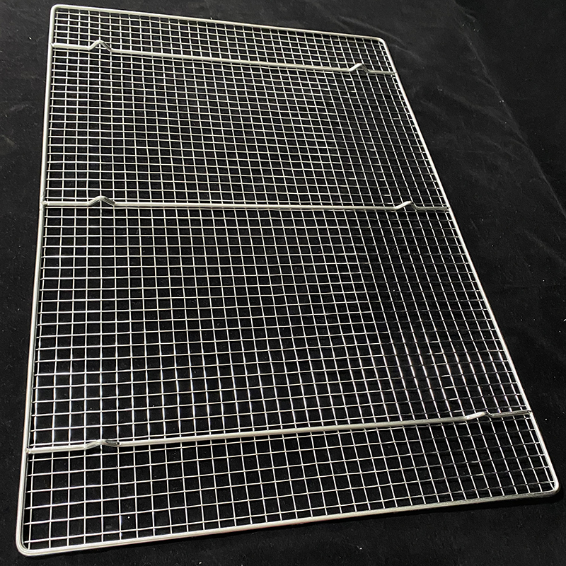 Food Grade Stainless Steel Sus 304 Wire Mesh Oven Dehydrator Trays Drying Cake Bread Cooling Rack for Baking Beef Jerky