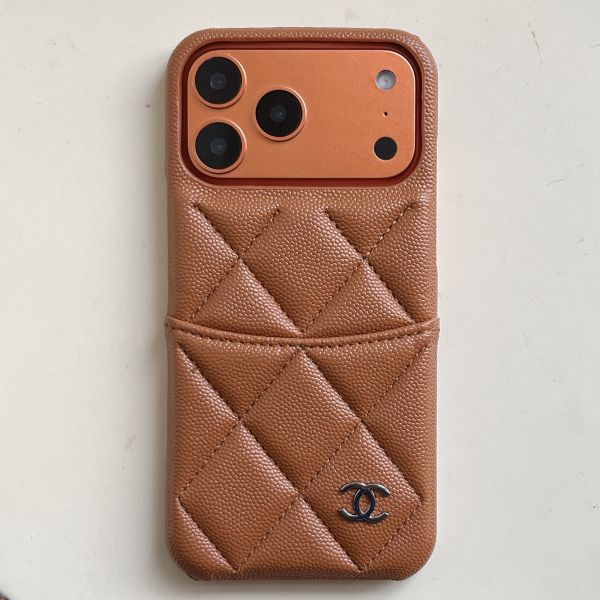Lychee Pattern Card Slot iPhone 17 Pro Max Case Half-Wrapped Hard Shell Anti-Drop Autumn Winter Model 16 Pro