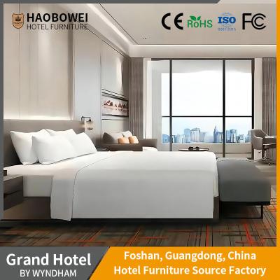 Foshan Luxury Style Double Bedroom Hotel Furniture Train / Sea Transportation Included
