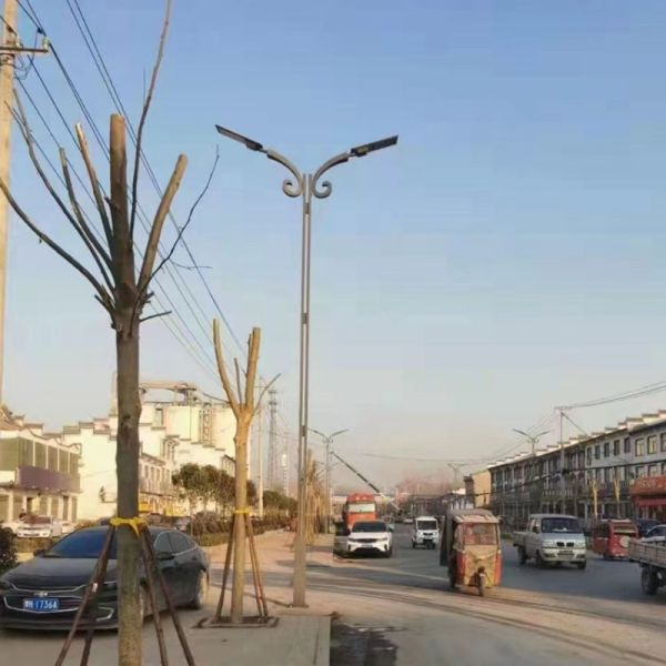 LED Solar Street Light With 3 Working Modes Solar Powered for Commercial Plazas