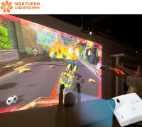 Mech Fighters Sistema Interativo de Projeção de Jogos Para Entretenimento Infantil