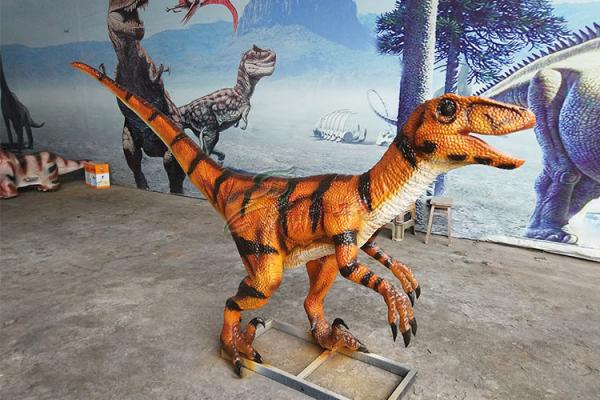 Antisun Realistic Animatronic Dinosaur Silicone Rubber Velociraptor Life Size Model