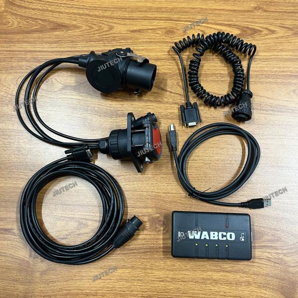 Truck Scanner For WABCO DIAGNOSTIC KIT (WDI) WABCO Trailer WABCO Heavy Duty Diagnostic Scanner Tool+CF19 Laptop