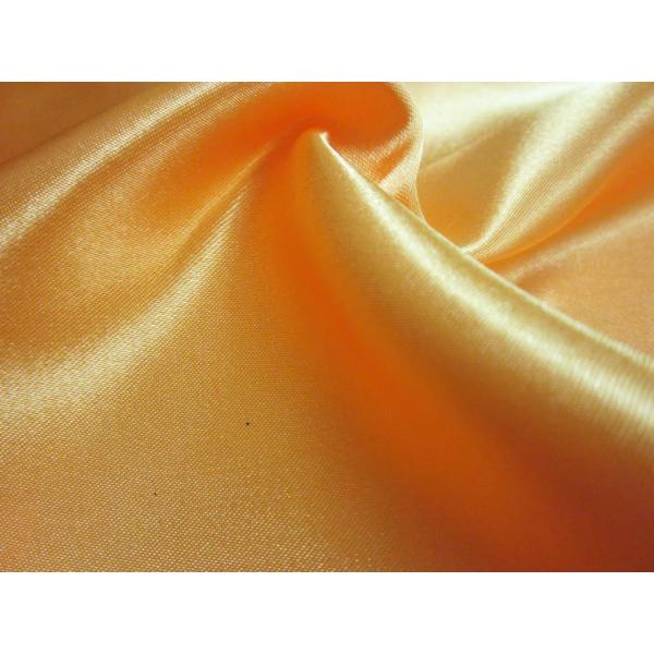 Black 100% Soft Polyester Fabric Normal Satin Dyed 82GSM Weight For Dress