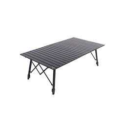 Adjustable Height Aluminum Camping Table 43-64cm 30kg Load