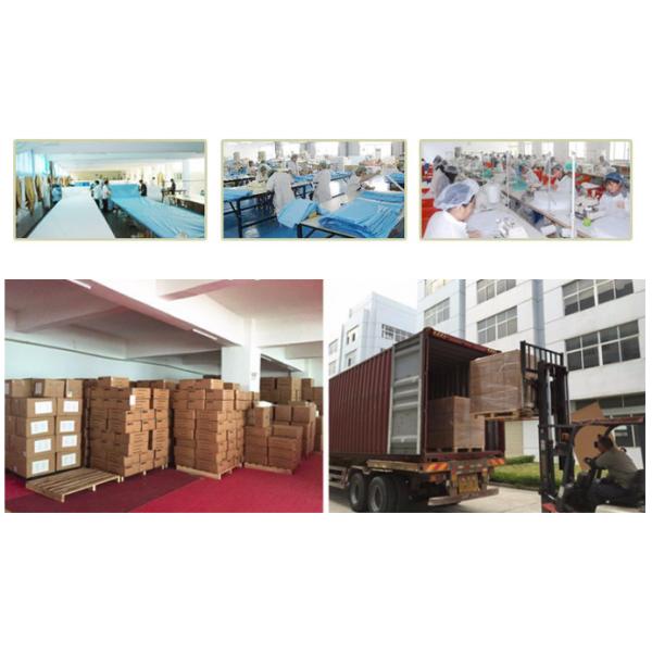 Non Woven Protective Disposable Isolation Gown Work Safety Clothes