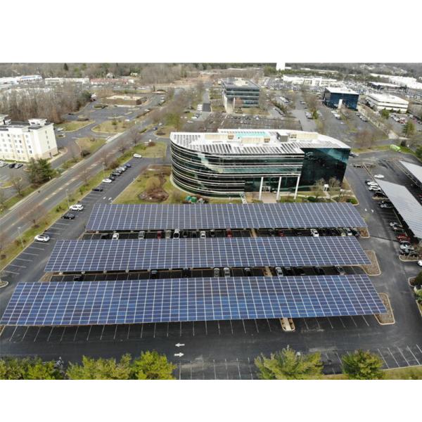 Автопарк смолол установленное погружение систем Pv горячее гальванизируя анодированную солнечную структуру