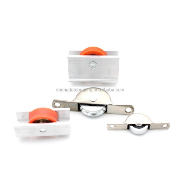 Aluminum Door and Window Hardware Sliding Stainless Steel Roller Bearing UPVC Aluminum Alloy Heavy Duty Sliding Door Roller