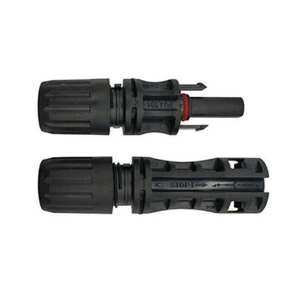 Solar Panel Connectors with Low Contact Resistance Wide Temperature Range and Weather UV Resistant for PV Systems