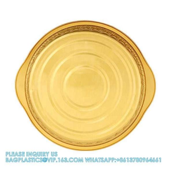 270mm Diameter 4000ml Buffet Set Chafing Dishes Restaurants Catering Food Storage Packaging Disposable Smoothwall