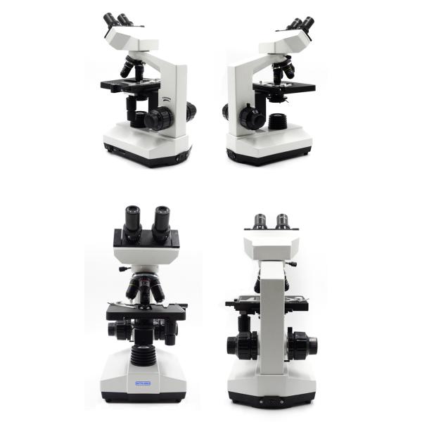 LED A11.1316-B 107BN Optical Student Microscope Binocular 40-1000x WF10x
