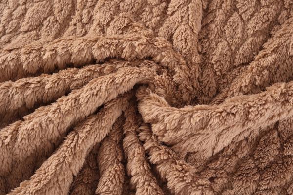 New Arrive Soft 100 Polyester Double-sided Jacquard Cotton Fleece Fabric for Casual Shoes Men Womens Clothing