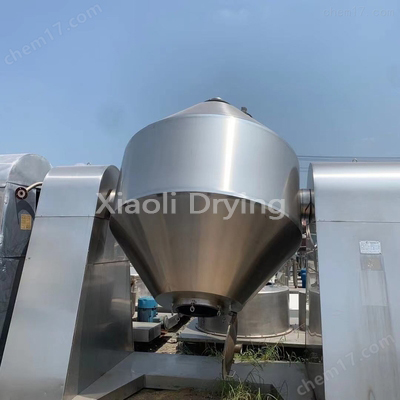 800L Double Cone Rotary Vacuum Dryer For Chemical Powders Intermediates