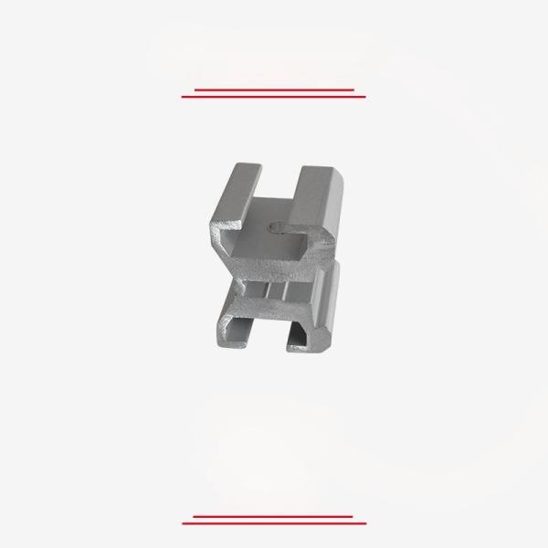Connecteur élastique conjoint en tubes légers en aluminium de troisième génération pour la fixation de planches de cadre / installation de raccords