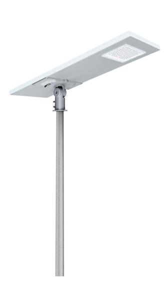 170lm/w 6000lm All In One Solar Light , 240WH Solar Panel LED Street Lights