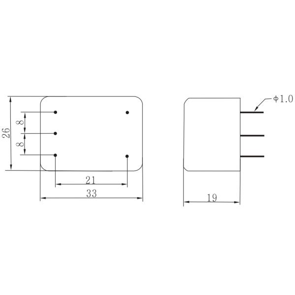 Фильтр питания с низким проходом DAP2 PCB-монтаж однофазный EMI-ЭМК-фильтр питания